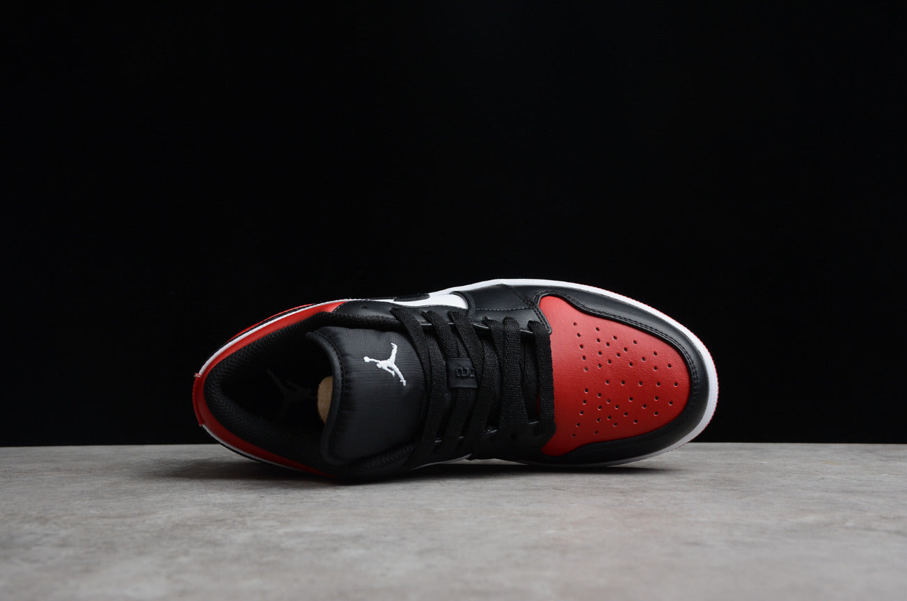 Air Jordan 1 Low Red Black Toe