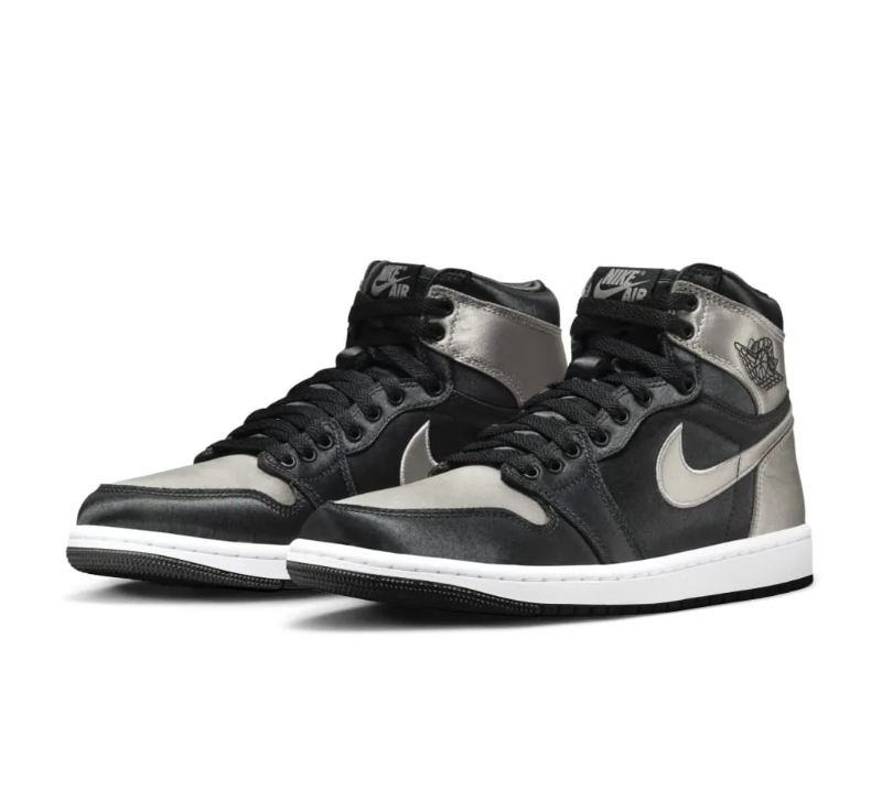 Air Jordan 1 High Satin Shadow Shoes Sneakers
