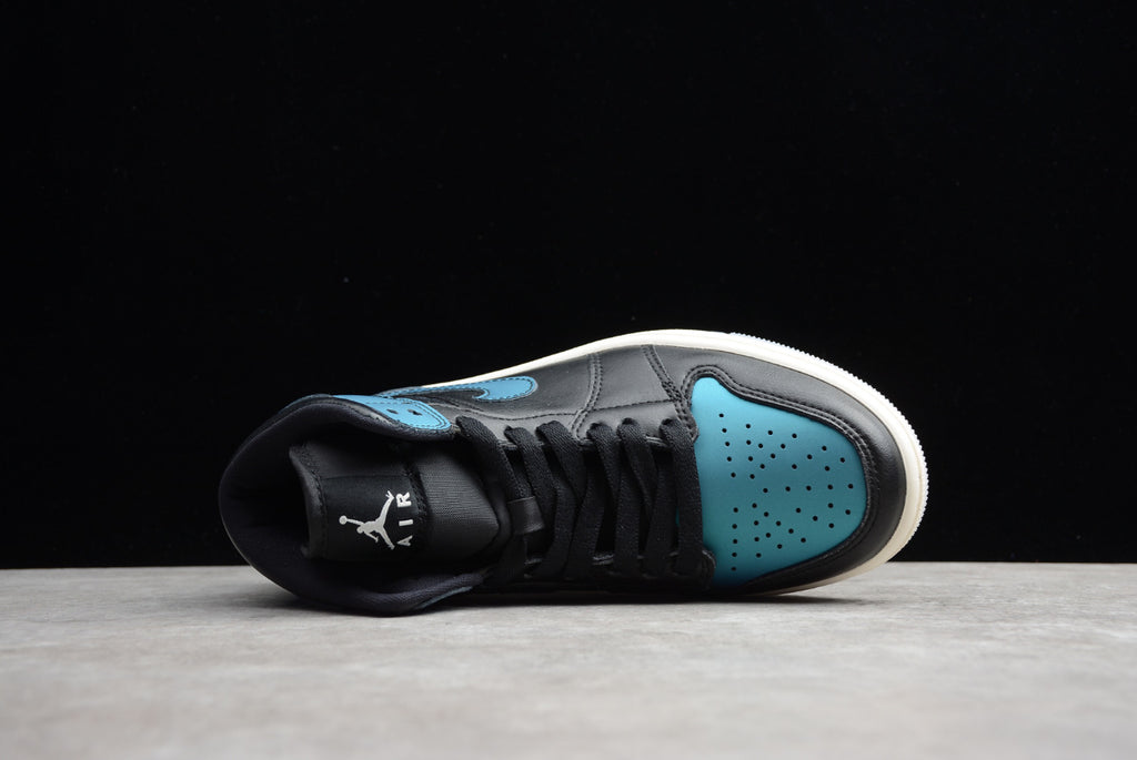 Air Jordan 1 Mid 'Metallic Turquoise'