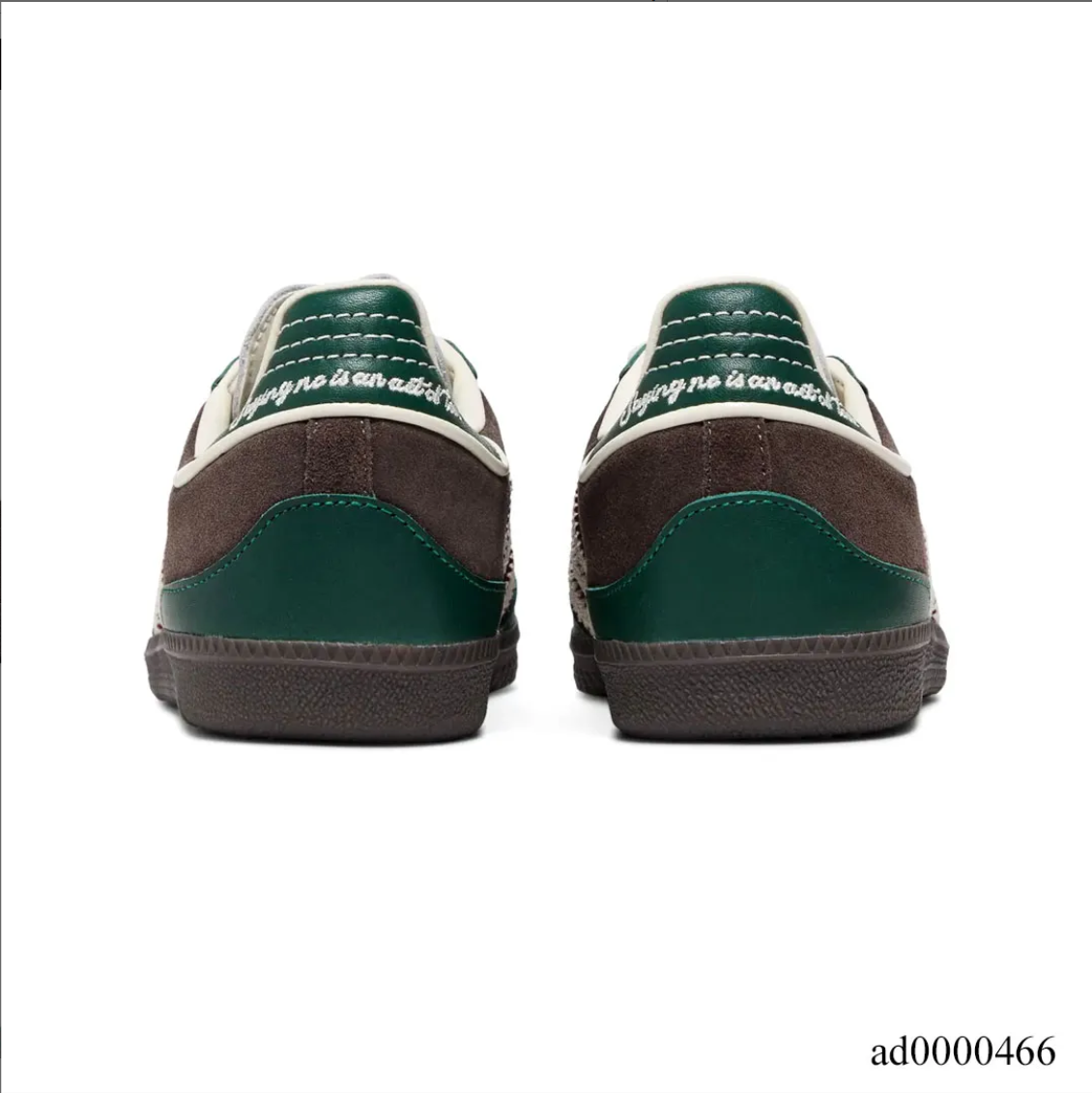 Notitle x AD Samba Green Shoes Sneakers