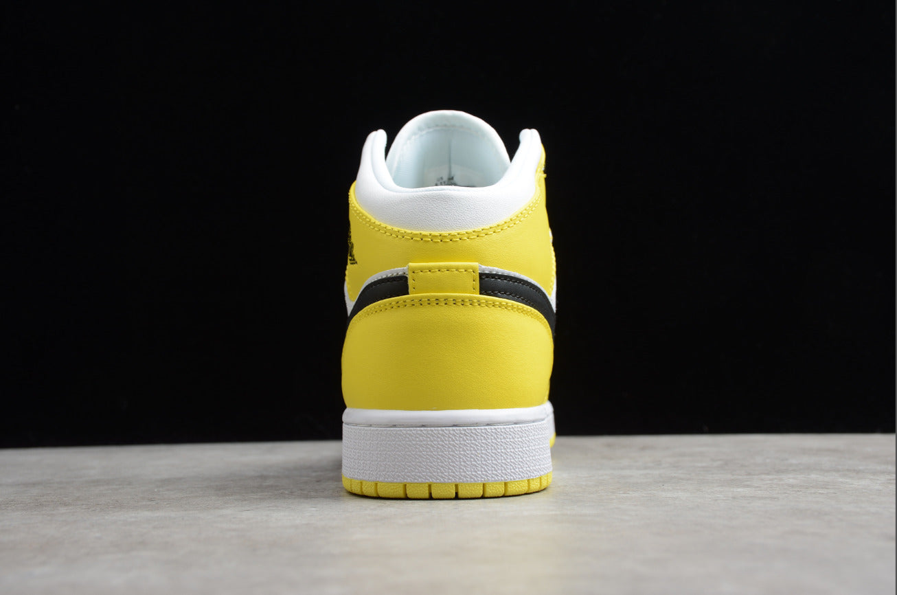Air Jordan 1 Mid Dynamic Yellow Floral