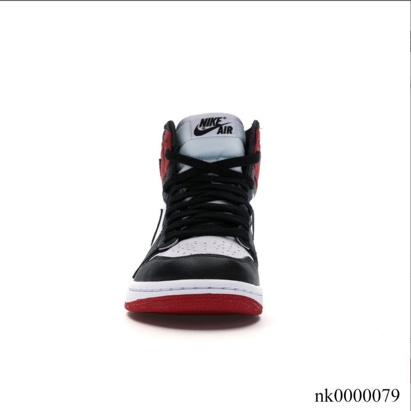 Air Jordan 1 Retro High Satin Black Toe Shoes Sneakers
