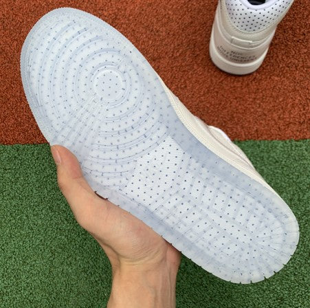 Air Jordan 1 Crystal Bottom Wave Nod Layer Leather