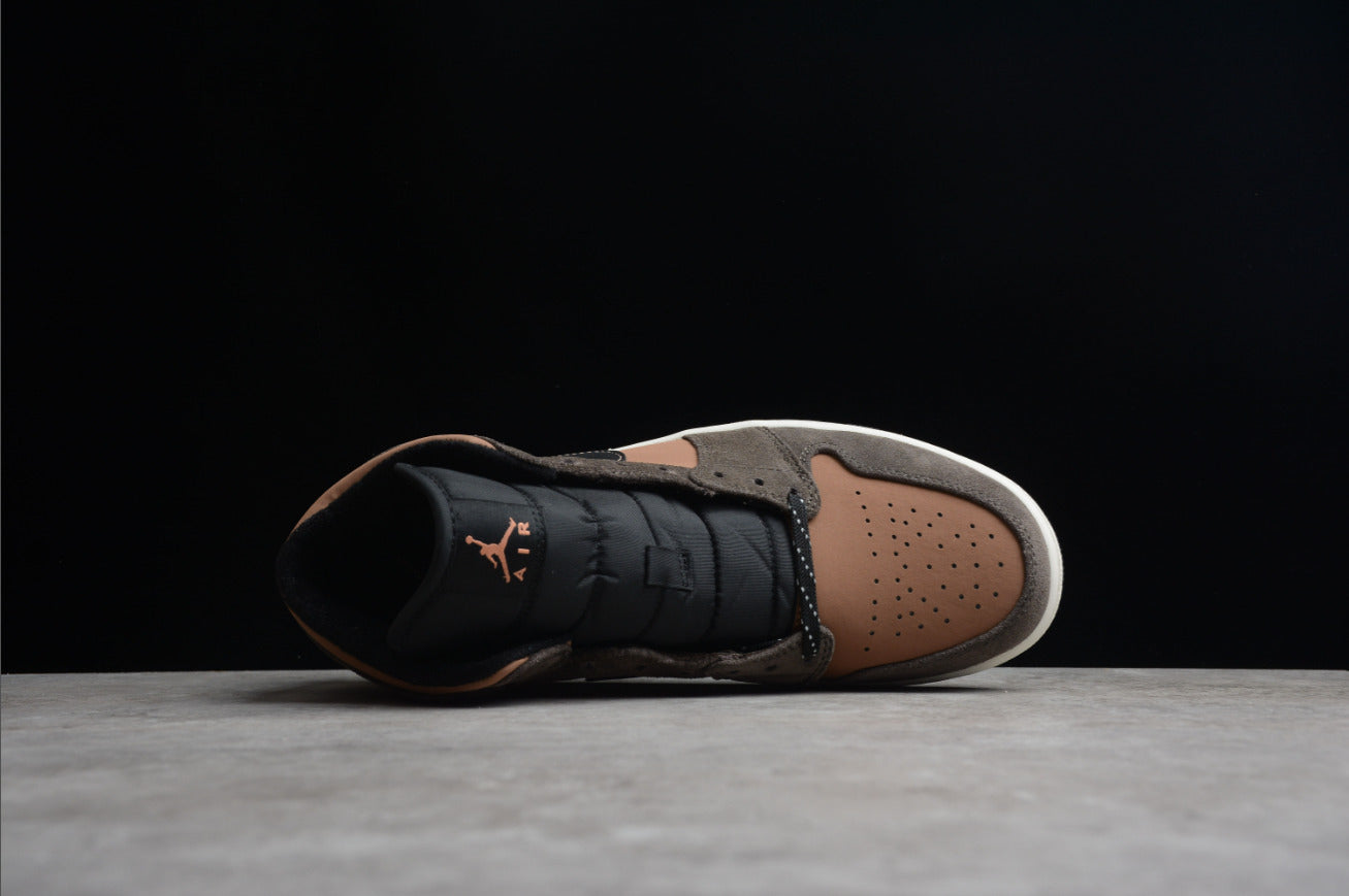 Air Jordan 1 Mid Dark Chocolate