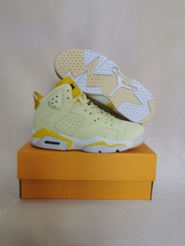 Air Jordan 6 Retro Dynamic Yellow Floral
