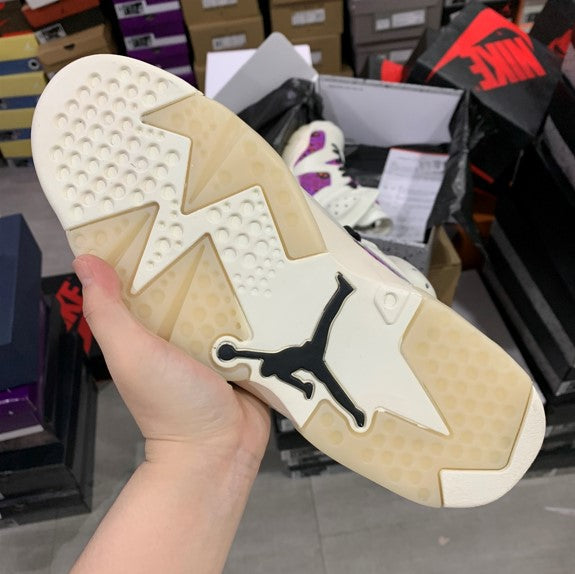 Air Jordan 6 Quai 54 White Purple