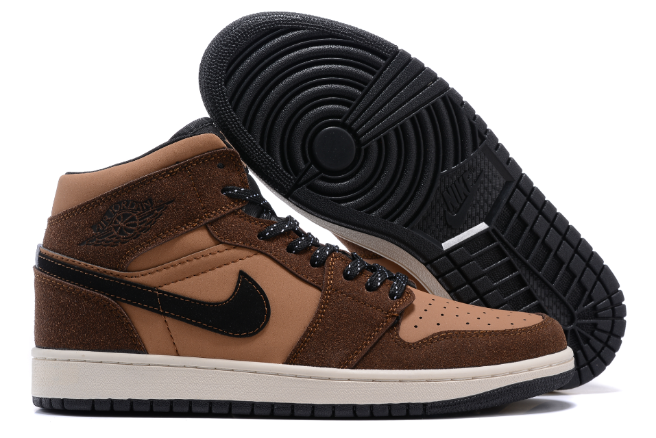 Air Jordan 1 Mid Dark Chocolate