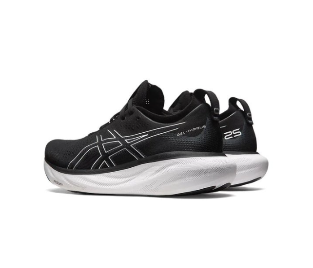 Asics Gel Nimbus 25 4E Wide Black Pure Silver 1011B618-001