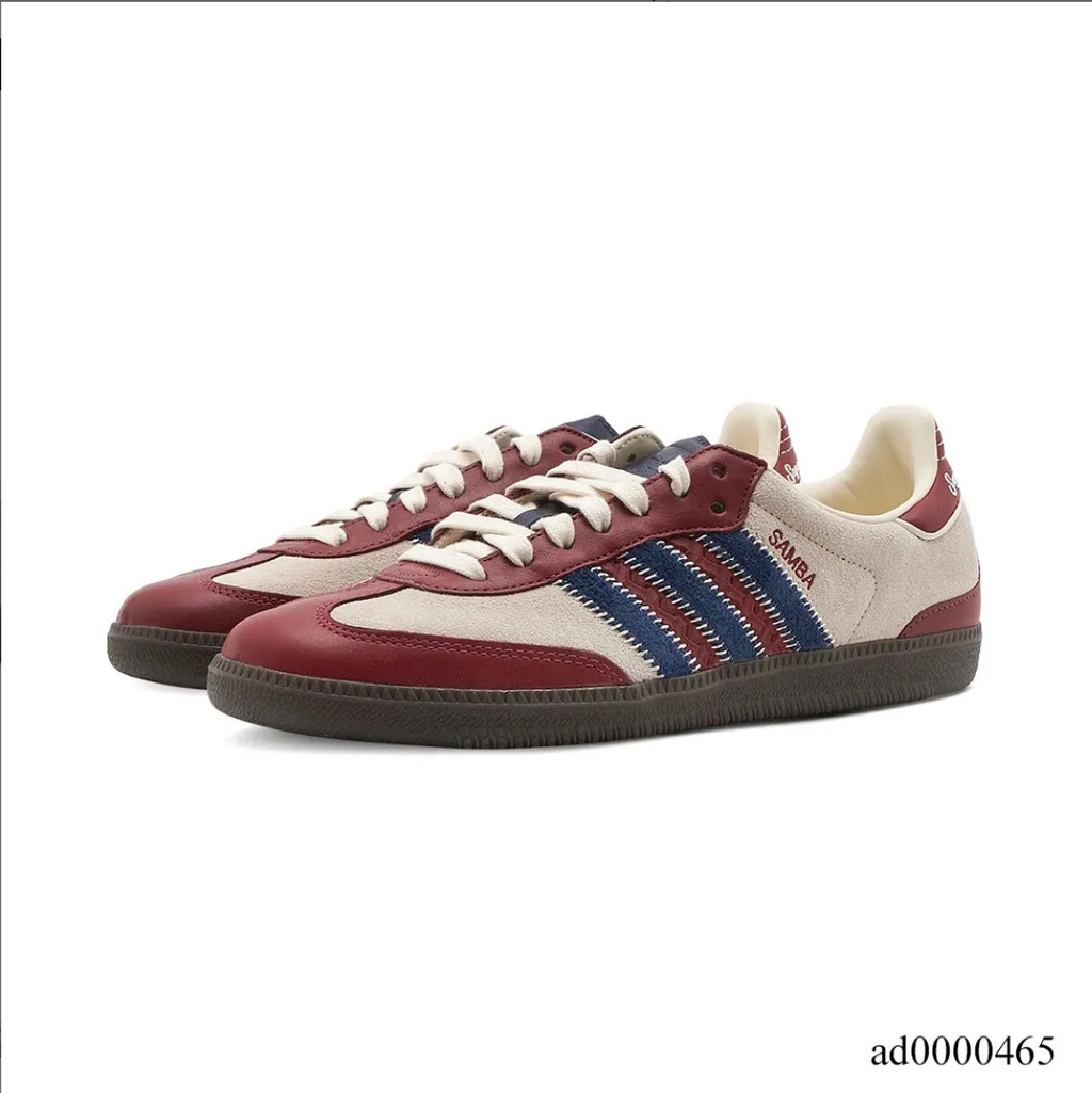 Notitle x AD Samba Red Shoes Sneakers