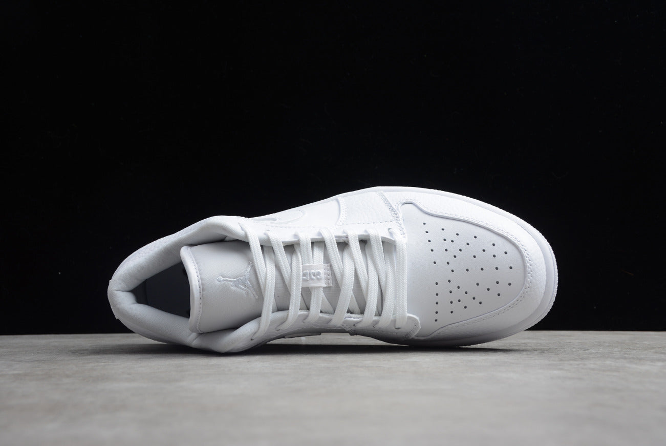 Air Jordan 1 Low Triple White