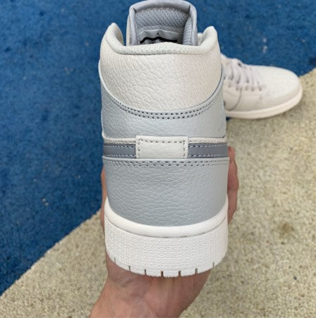 Air Jordan 1 Mid SE Grey Silver White
