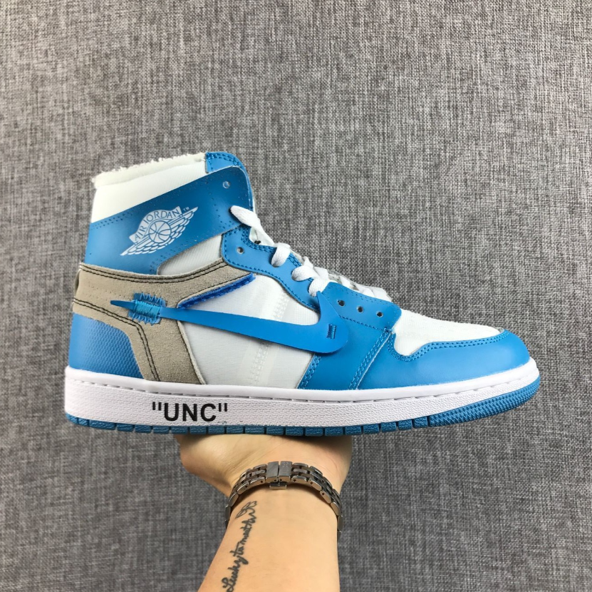Off-White x Air Jordan 1 University Blue