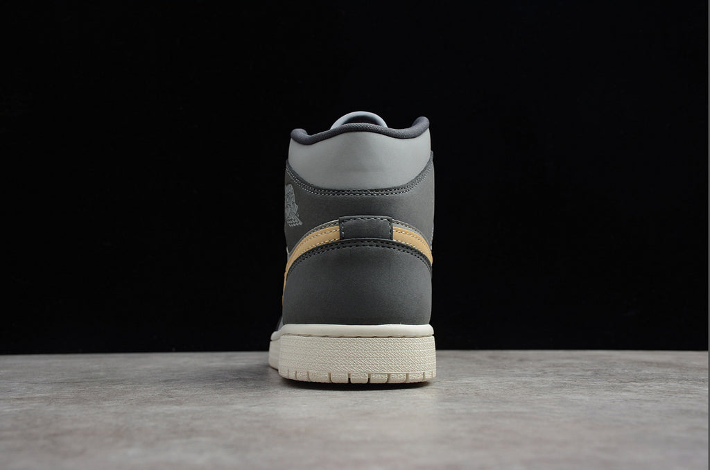 Air Jordan 1 Mid Gray Black