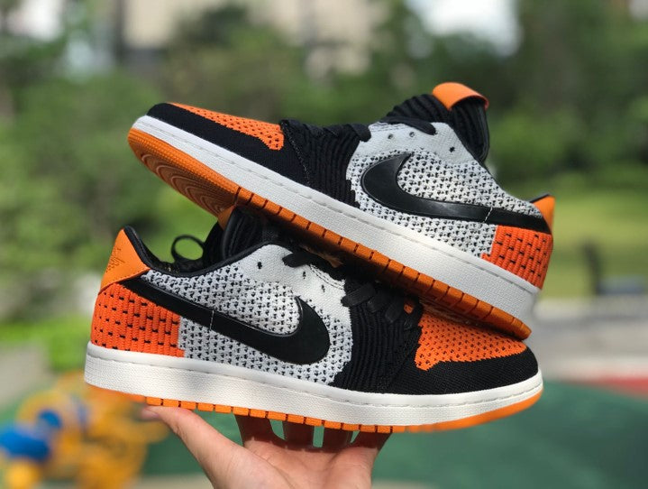 Air Jordan 1 Low Flyknit Buckle Braided