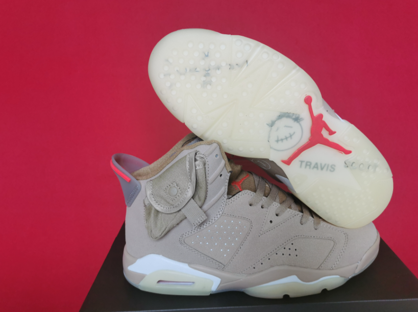 Air Jordan 6 Shallow Khaki Pockets