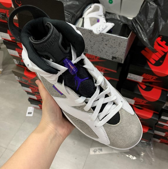 Air Jordan 6 Flint Ultraviolet Gray