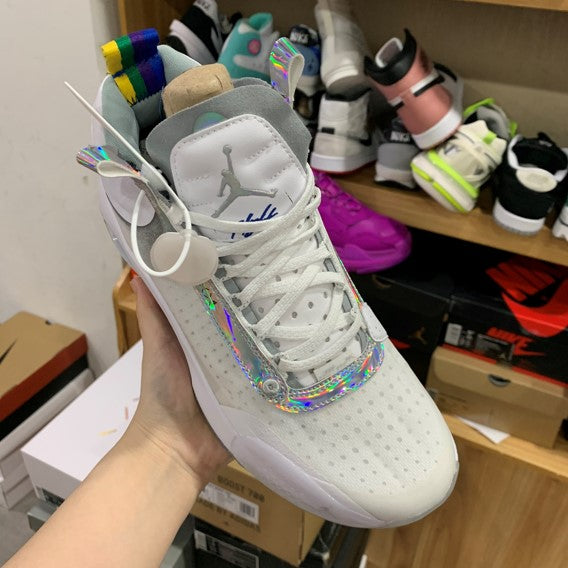 Air Jordan 34 White Laser