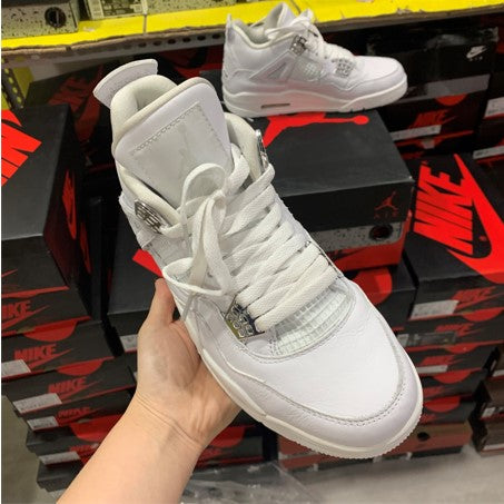 Air Jordan 4 Silver Pure Money
