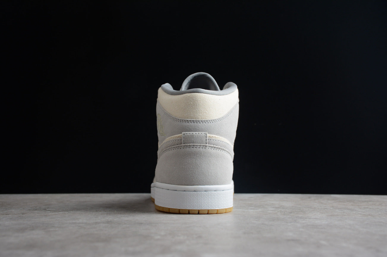 Air Jordan 1 Mid Beige Coconut Milk