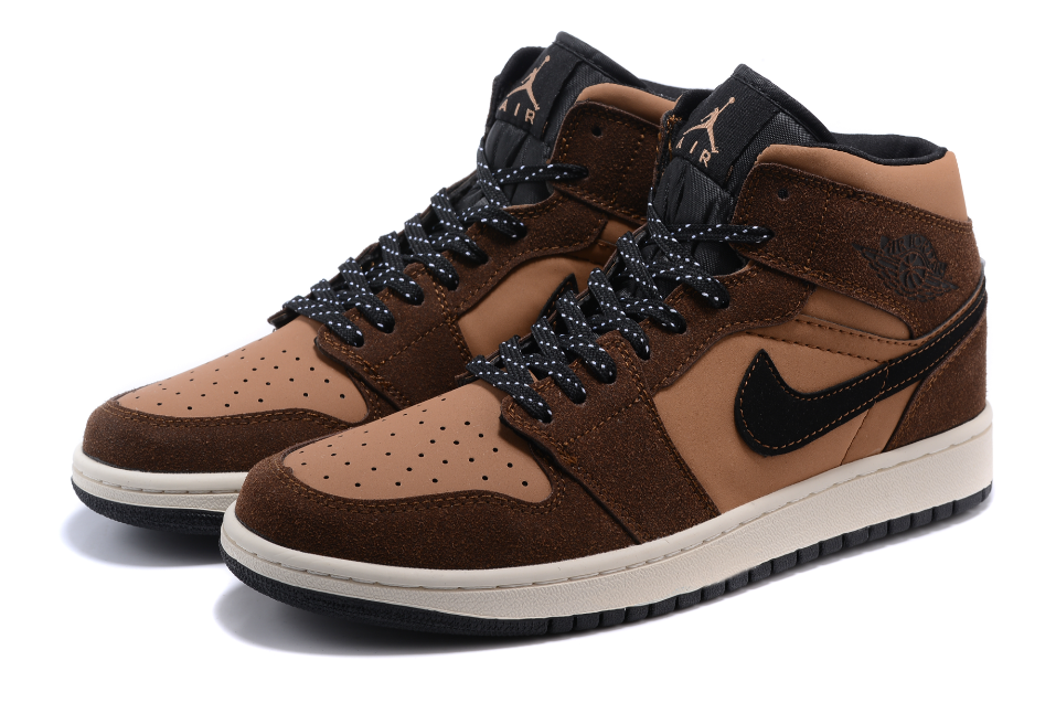 Air Jordan 1 Mid Dark Chocolate