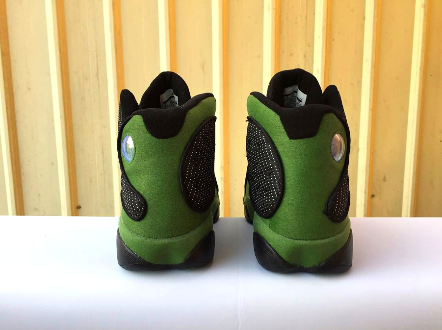 Air Jordan 13 Black Green Mesh