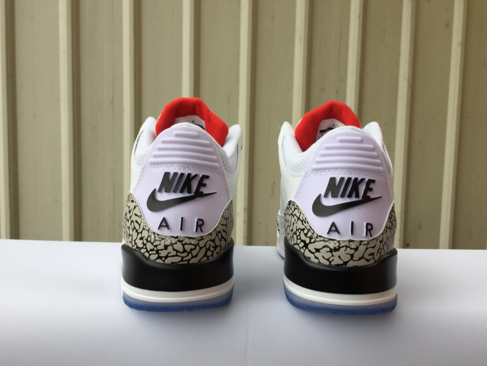 Air Jordan 3 Retro Free Throw Line White Cement