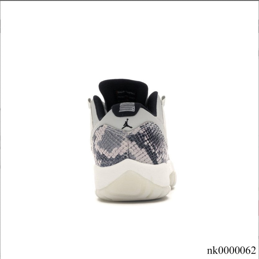 Air Jordan 11 Low Snake Light Bone Shoes Sneakers