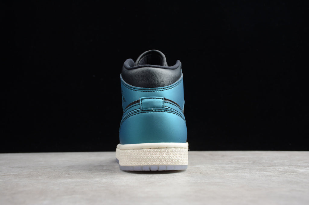 Air Jordan 1 Mid 'Metallic Turquoise'