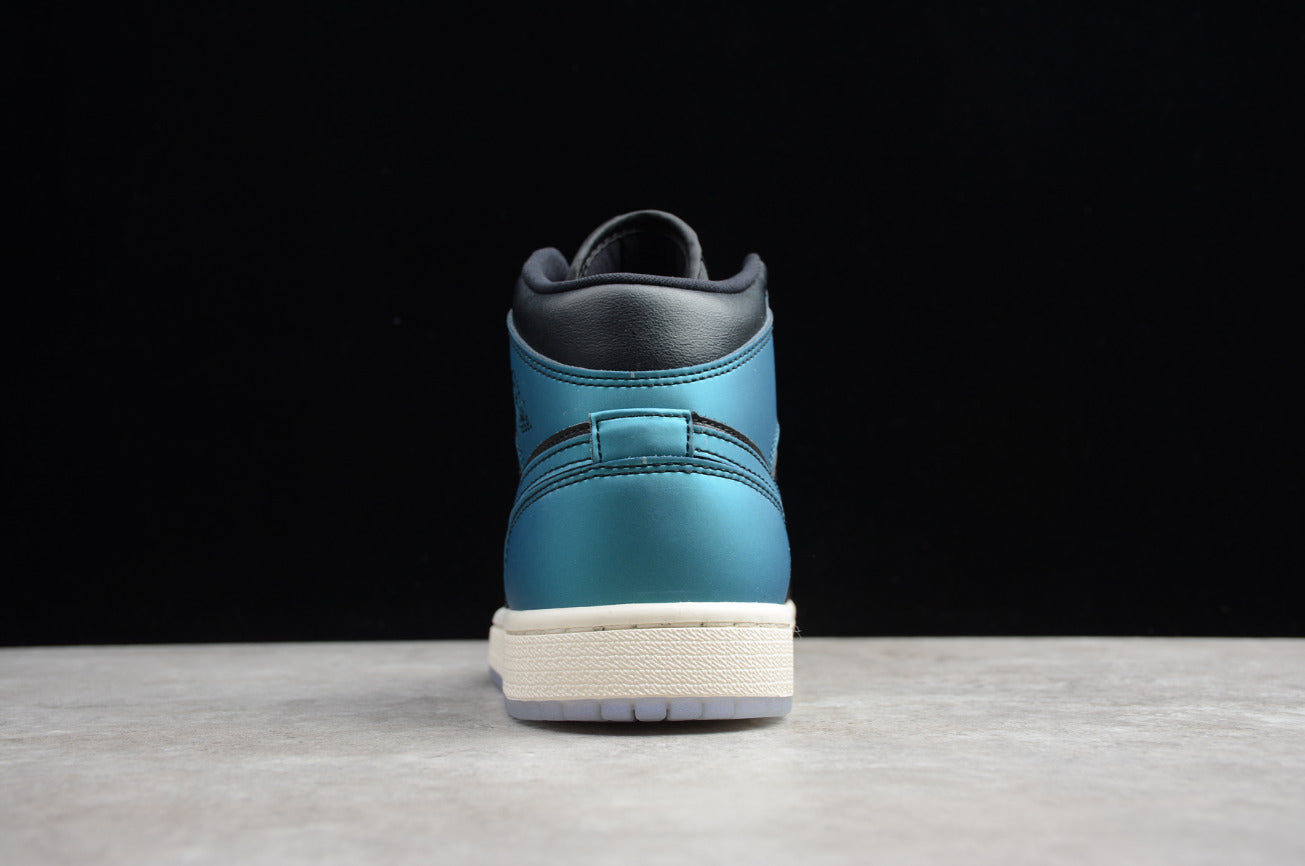 Air Jordan 1 Mid 'Metallic Turquoise'