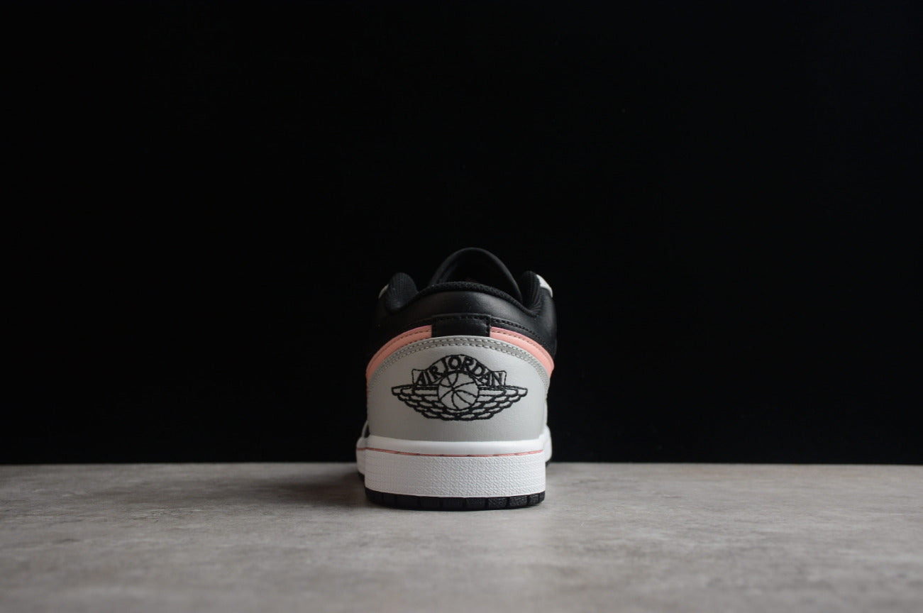 Air Jordan 1 Low Black Grey Pink