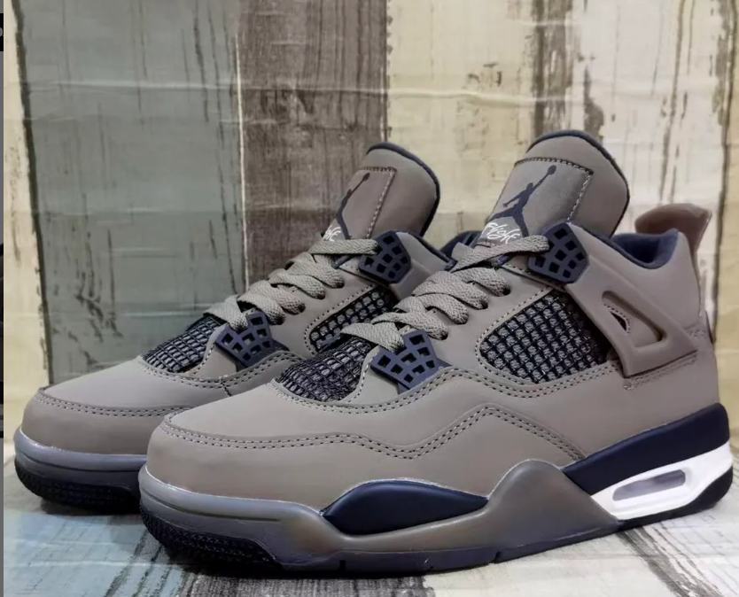 Air Jordan 4 Retro Cave Stone Shoes Sneakers