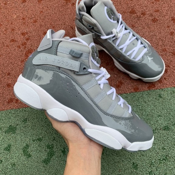 Air Jordan 6 Rings Cool Grey Six Crowns