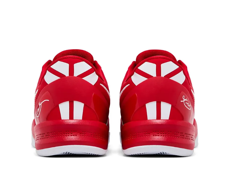 Kobe 8 University Red Shoes Sneakers