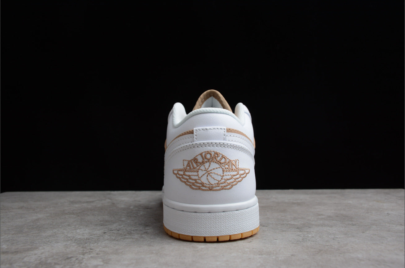 Air Jordan 1 Low White Brown