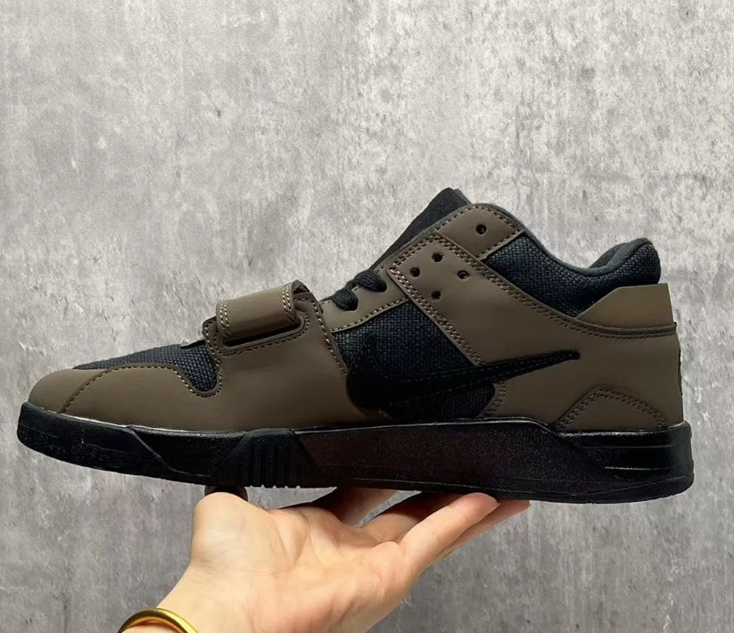 Travis Scott x Jumpman Jack Dark Mocha Shoes Sneakers