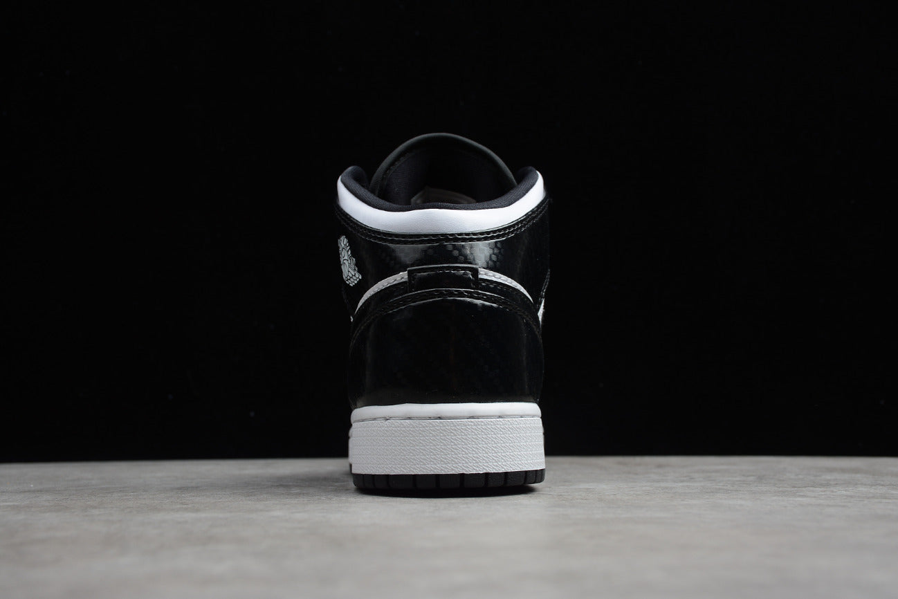 Air Jordan 1 Mid SE GS All-Star Carbon Fiber