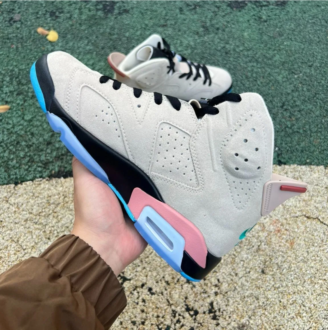 A Ma Maniere x Air Jordan 6 SP Sail Shoes Sneaker