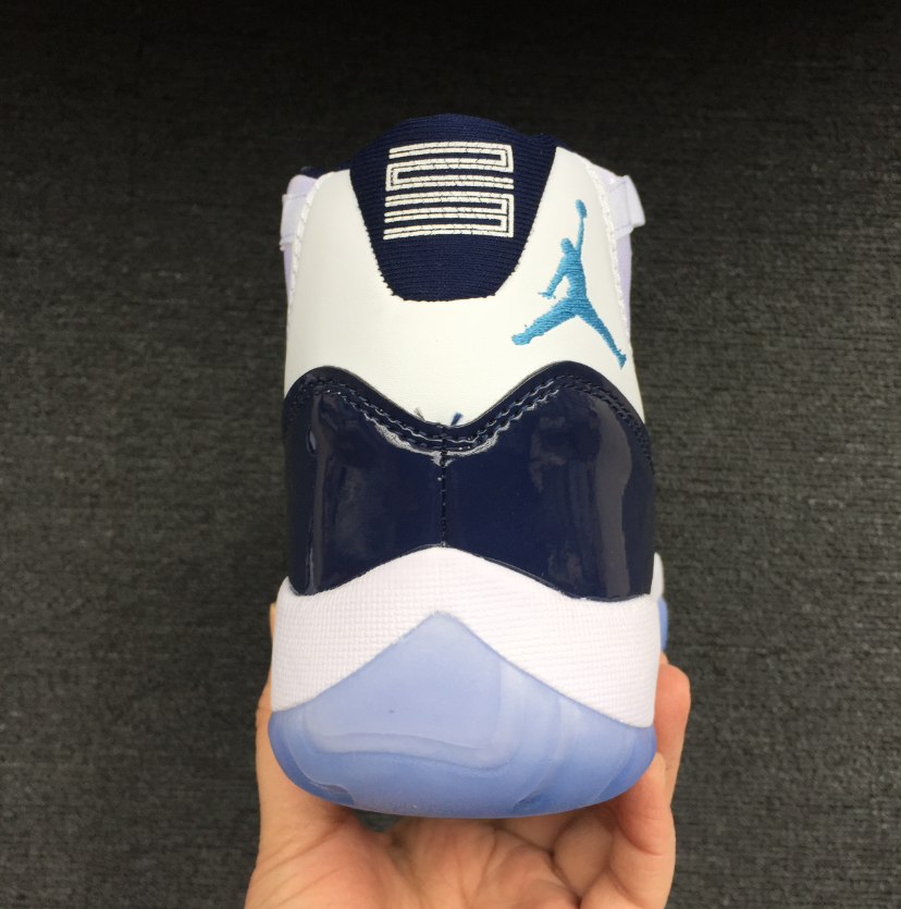 Air Jordan 11 White Blue
