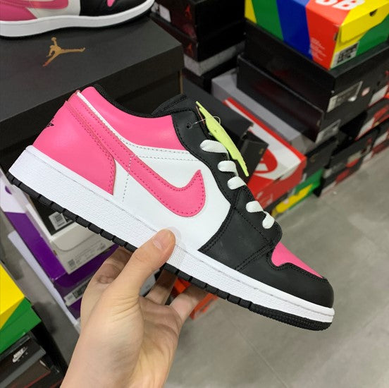 Air Jordan 1 Low Black Pink White