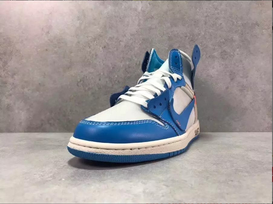 Off-White x Air Jordan 1 High OG UNC Shoes Sneakers