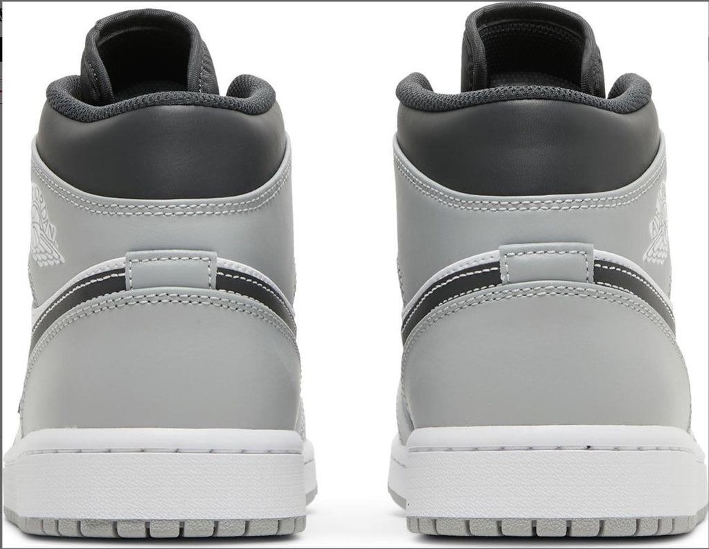 Air Jordan 1 Mid Light Smoke Grey Shoes Sneakers