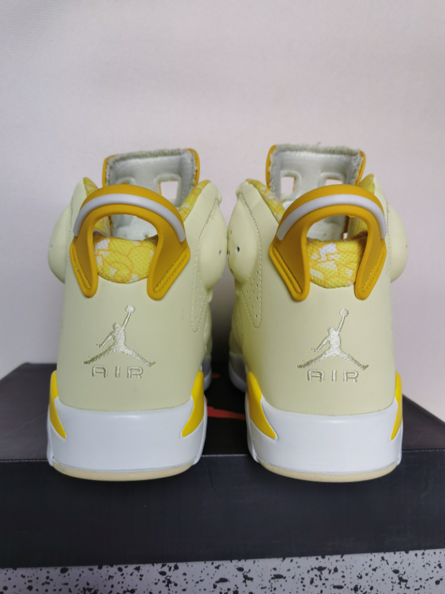 Air Jordan 6 Retro Dynamic Yellow Floral