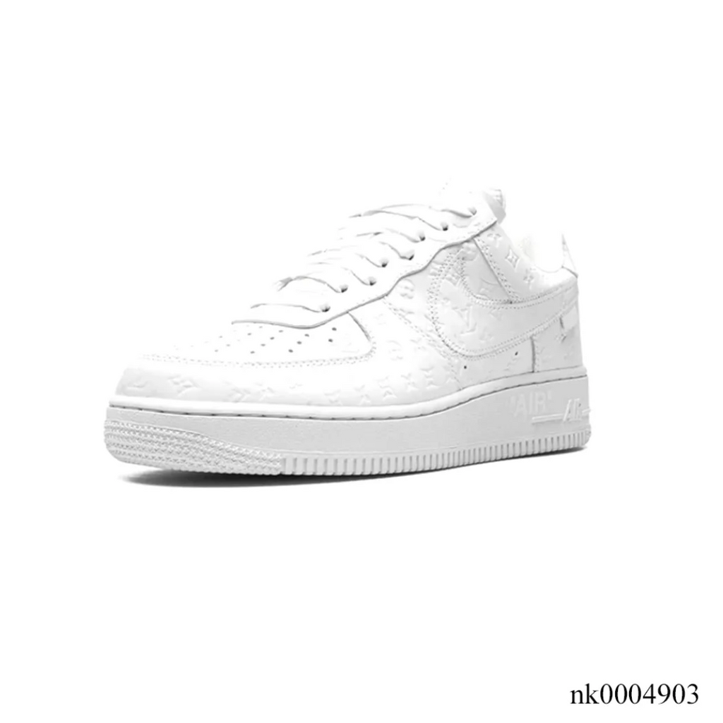LV x Air Force 1 Virgil Abloh White Shoes Sneakers