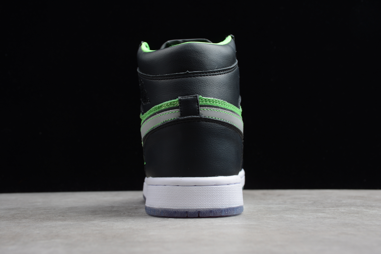 Air Jordan 1 High Zoom Black Green