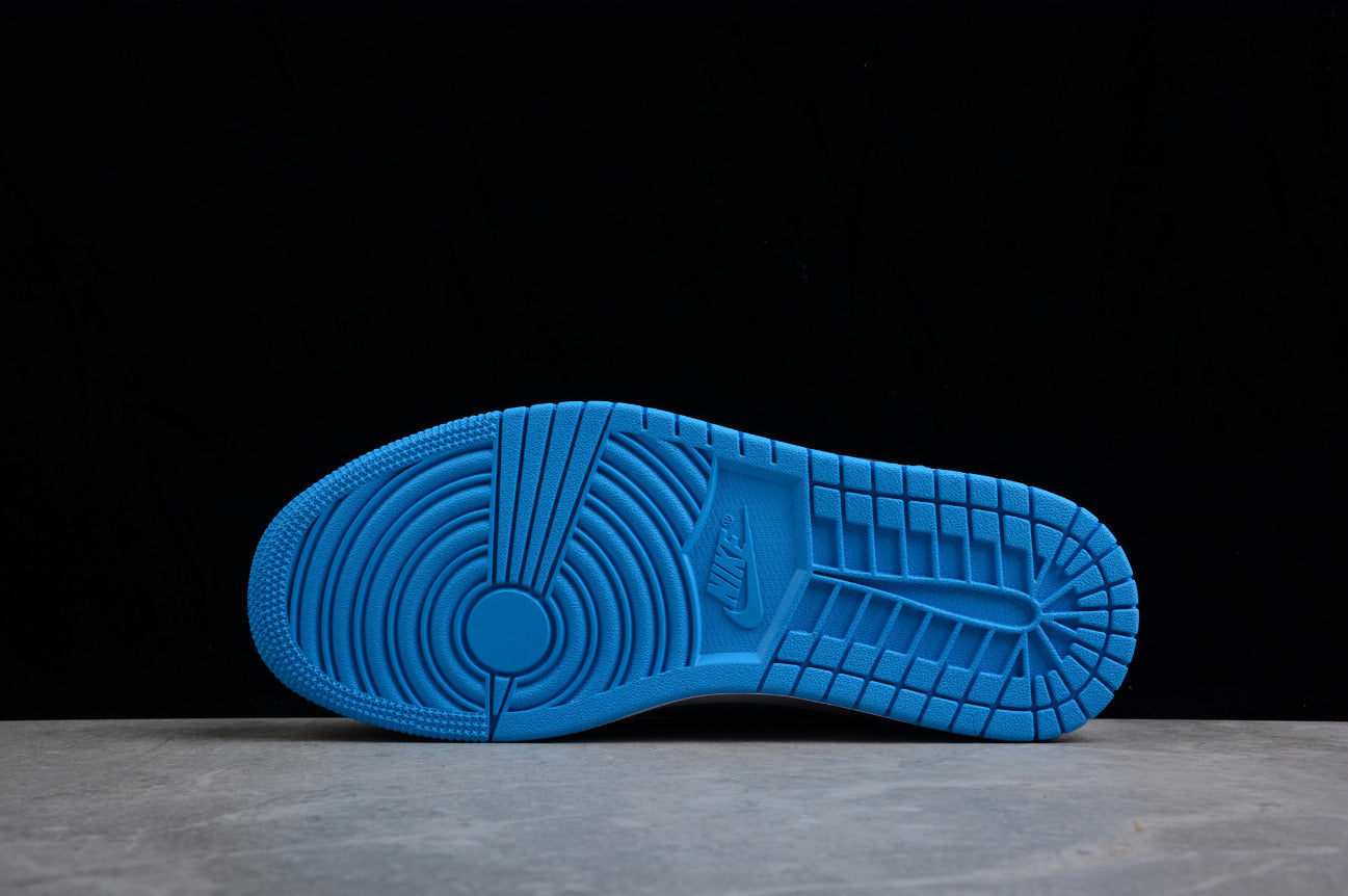 Air Jordan 1 Low Blue Black White