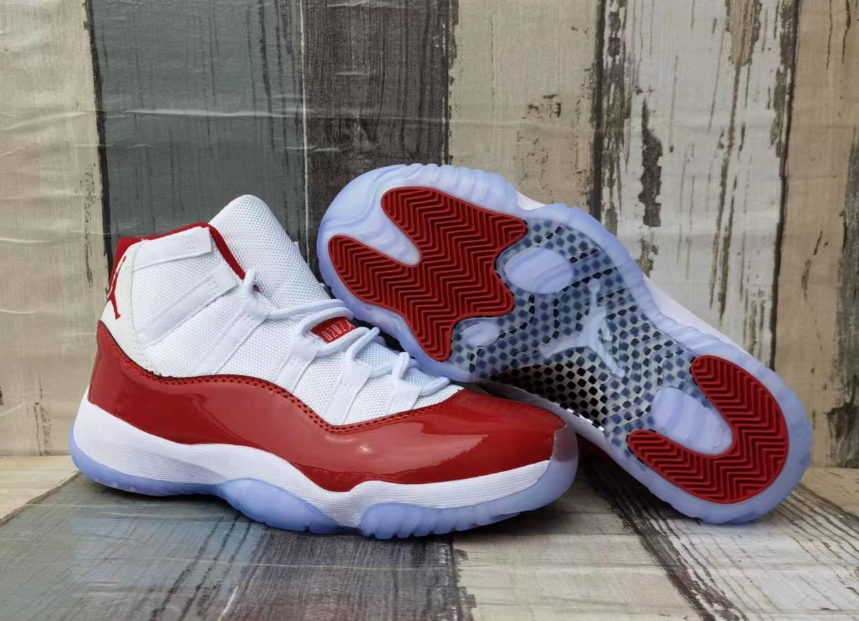 Air Jordan 11 White Red