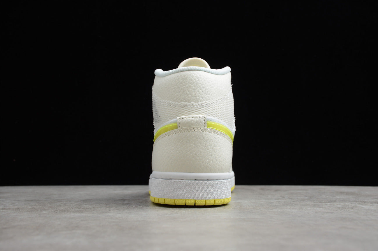 Air Jordan 1 Mid SE Lakers Beige Yellow