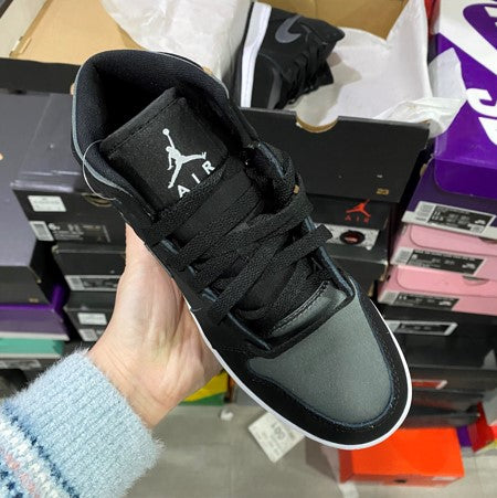 Air Jordan 1 Mid SE GS Black And Green