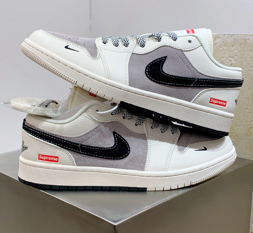 SUP x Air Jordan 1 Low Shoes Sneakers