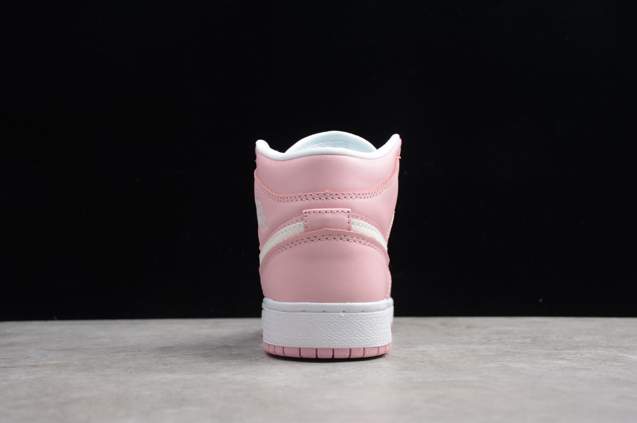 Air Jordan 1 Mid White Fuchsia Blast